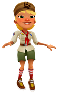 Olivia with Carmen's pose