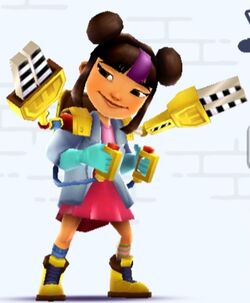 Yutani (Subway Surfers) Outfit