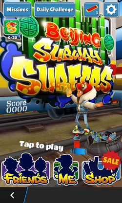 Play Subway Surfers: Beijing World Tour, a game of Surfers