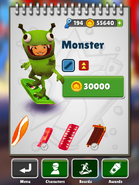 Purchasing Monster with Yutani