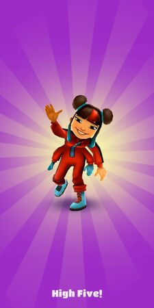 Festive Yutani  Subway surfers, Wallpaper iphone cute, Character