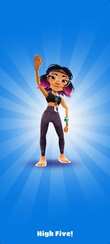 Jeny Pixel Outfit Và Ván Trượt Sunset - Subway Surfers Venice