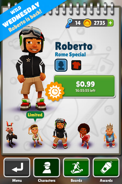 Choose your Favorite :) : Subway Surfer. Mine is Roberto