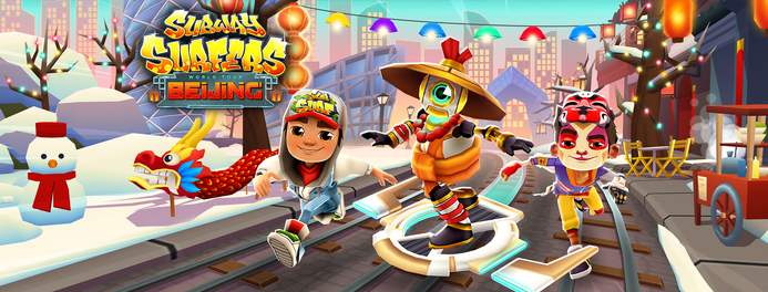 Nova atualização do Subway Surfers leva os jogadores para a China 