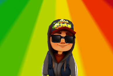 Subway Surfers Iceland on Poki (By Kiloo Games) - Jake (Dark Outfit) and  Superhero 