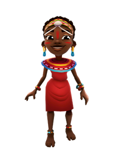 Coloring page Subway Surfers zuri city 