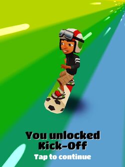 Kick-Off, Subway Surfers Wiki