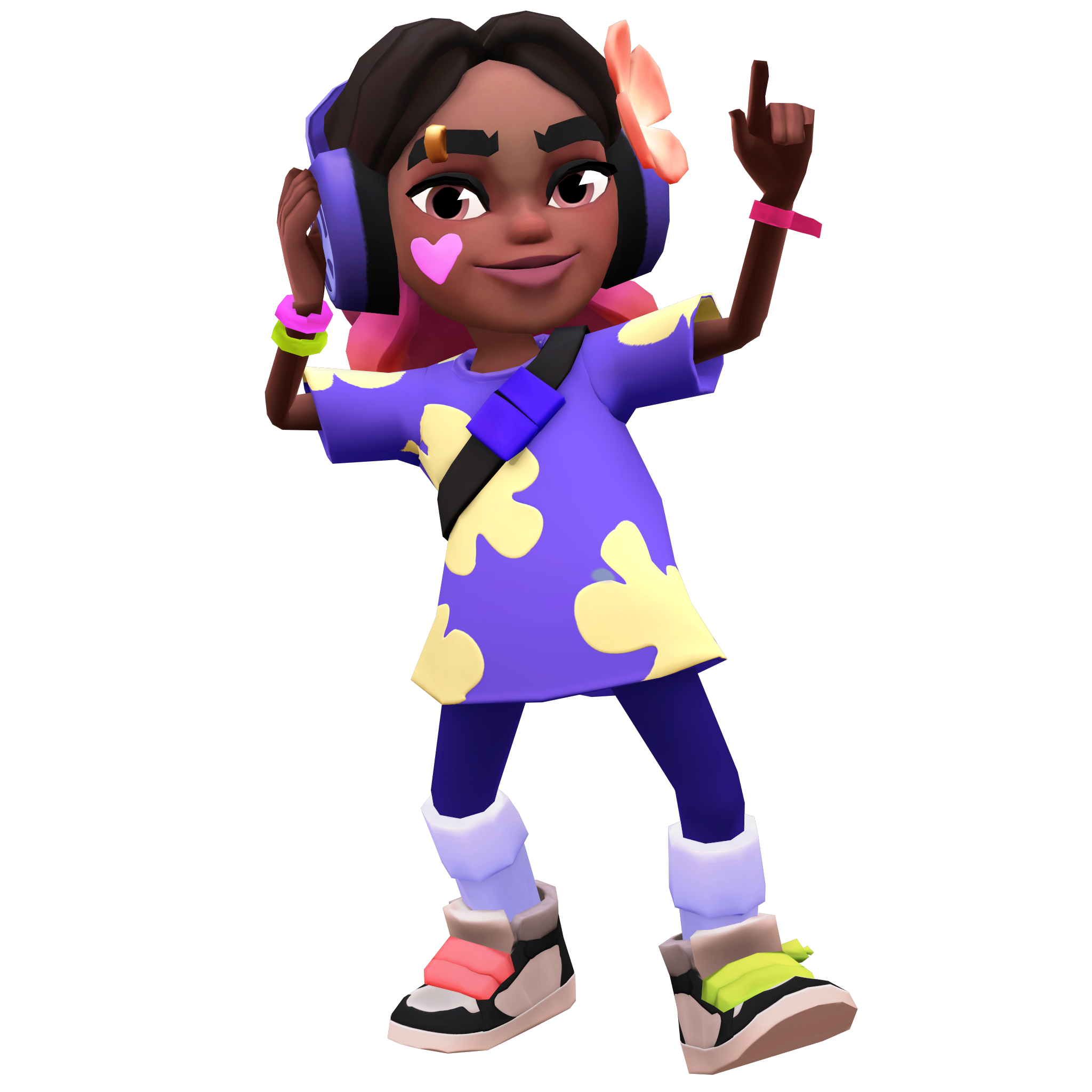 Harumi, subway Surfers, frizz, new Orleans, Subway, Mobile game, model  Sheet, mascot, superhero, wiki