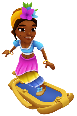 THIS AFRO-CUBAN GIRL IS A SUBWAY SURFERS MECHANIC WITH A TOOL BELT  FEATURING 'RAMONA