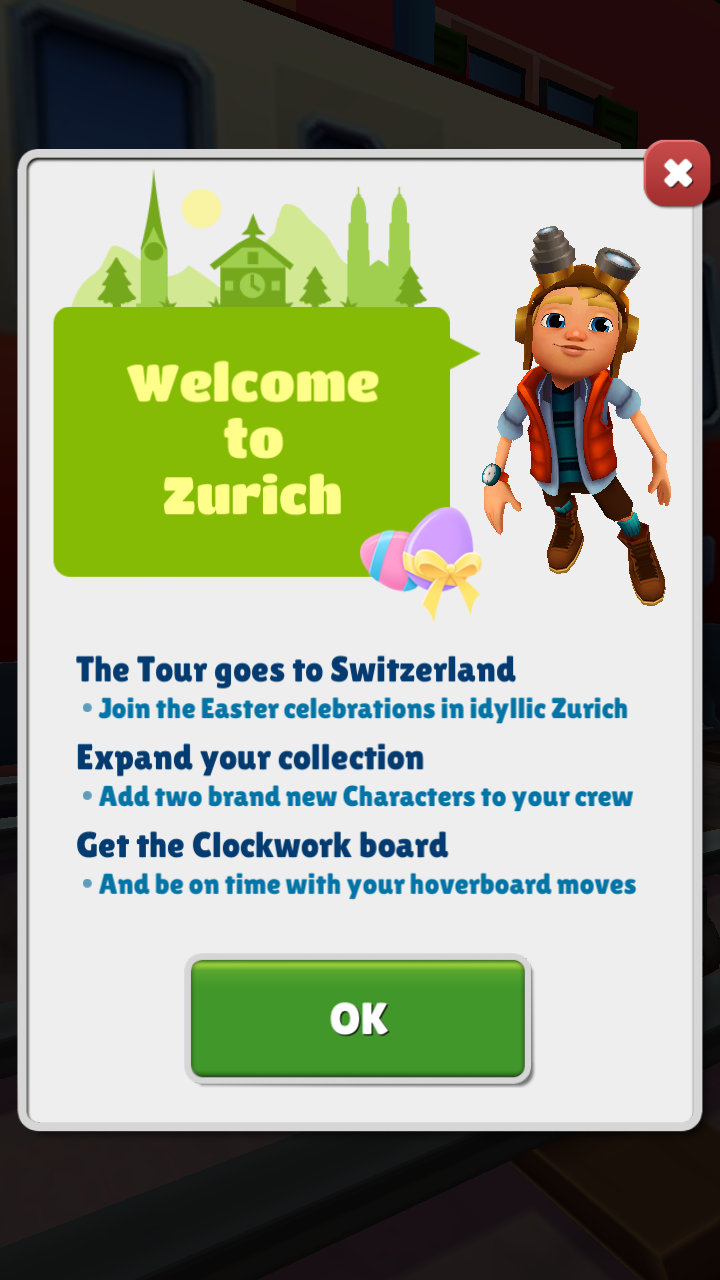 SUBWAY SURFERS SWITZERLAND ( ZURICH ) 