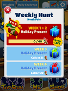 North Pole's Weekly Hunt