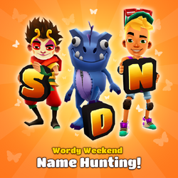 Subway Surfers  NAME HUNTING LUCY & DINO - HAVANA #6, World Tour