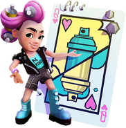 Cleo and Queen of Hearts