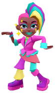 Berta with Jasmine's pose