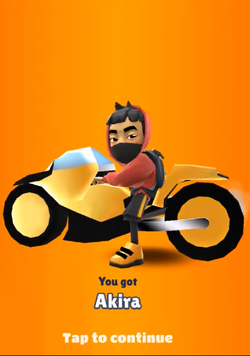 Akira, Subway Surfers Wiki BR