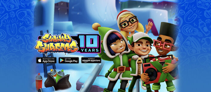 Subway Surfers - It's time to TAG with Jake, Yutani, Fresh and