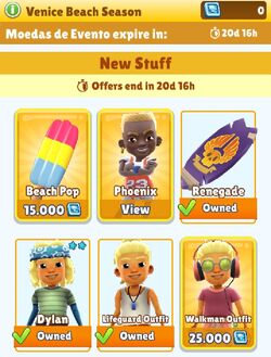 Beach Pop, Subway Surfers Wiki