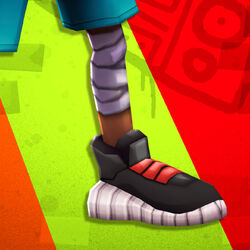 It appears Zayn's prosthetic leg magically switches from in game to the  Berlin Beats Seattle Edition 🤔🤔 : r/subwaysurfers
