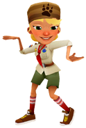Olivia with Jasmine's pose