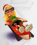 Elf Tricky riding Lowrider