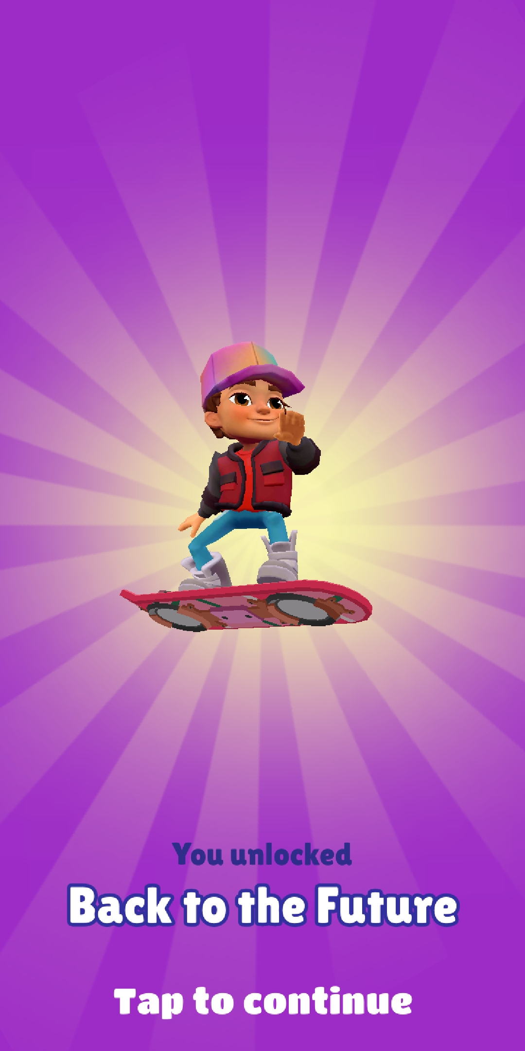 You guys aren't ready for the Subway Surfers Back to the Future collab