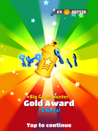 Big Game Hunter - Gold Award