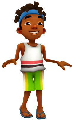 Curiosidade: Existe um personagem de Subway Surfers que representa a cidade  de São Paulo chamado Edison, esse personagem usa uma camisa do Tricolor  Paulista : r/futebol