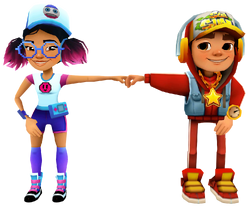 Subway Surfers Jake Star Outfit - Special Boards Sweetheart 