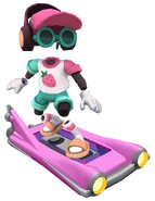 Frutti surfing on K-Dillac