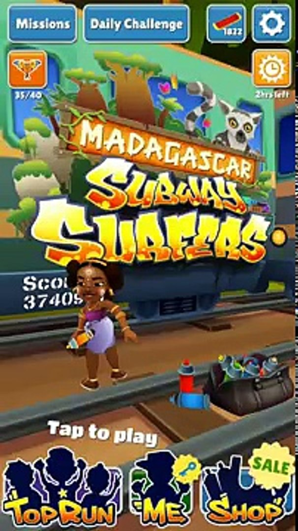 Subway Surfers Madagascar em Jogos na Internet