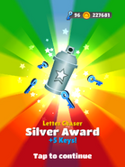 Letter Chaser - Silver Award