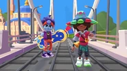 Ruhi holding Moongazer with Hamza in with old loading screen pose