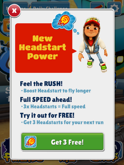 thx @SmallAnt for the heads up :) #subwaysurfers #speedrun