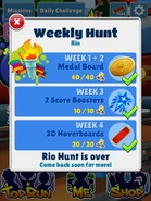All the prizes of The Weekly Hunt
