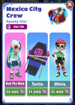 How Unlocked Bob The Blob Slime Outfit Subway Surfers Mexico 2022