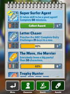 Collecting the Silver "Super Surfer Agent" Award