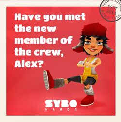 Subway Surfers - Get to know the newest member of the Crew ℹ️