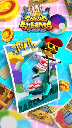 Próxima atualização do Subway Surfers: Barcelona 2023 - NOVO personagem,  roupa e mais