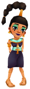 Jasmine in her Ankh Outfit with Harumi's pose