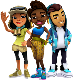 Subway Surfers on X: #ShopUpdate Explore the sandy seas of Egypt with the  Cairo crew. 😎 Unlocks Kareem, Jasmine, Zuri - including Jasmine's Safari  Outfit and Zuri's City Outfit. Available ALL update.