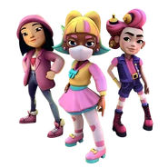 Pink, Cleo (Heartbreaker Outfit), and Mimi Thumb Up