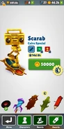 Purchasing Scarab with Boombot