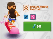 About to buy Sunset's Pink Trail upgrade with Ninja's Flame Outfit