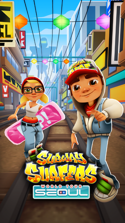 It's Time To Ride The Seoul Train On The Subway Surfers World Tour