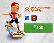 Purchasing Speed Up with Olivia in her Skate Outfit