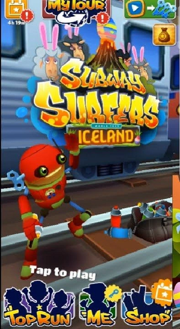 Iceland, Subway Surfers World Tour 2018, Iceland, The Subway Surfers  have arrived at the new destination! 🌋🎣 Tune in when we run through the  update 🏃‍♂️💨, By Kiloo Games