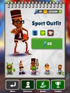 Purchasing Fresh's Sport Outfit