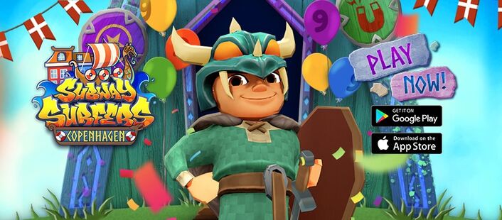 Dragos Cosmin on X: 👉  🎂 Subway Surfers Copenhagen  2017:  📯 Subway Surfers Copenhagen 2021:   🎁 Subway Surfers Birthday Special:    / X