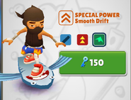 Purchasing Smooth Drift with Ninja in his Flame Outfit