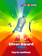 Jackpot Bonanza - Silver Award